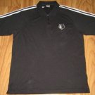 ADIDAS MINNESOTA TIMBERWOLVES COACHES POLO SHIRT S NBA SMALL SM NEW NWT BLACK
