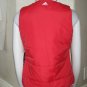 ADIDAS NC NORTH CAROLINA STATE WOLFPACK VEST JACKET WOMENS SMALL SM S RED NEW