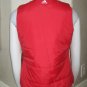 ADIDAS NC NORTH CAROLINA STATE WOLFPACK VEST JACKET WOMENS SMALL SM S RED NEW