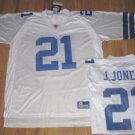 NEW REEBOK DALLAS COWBOYS JONES JERSEY ON field NFL L LARGE LRG FOOTBALL WHITE