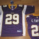 REEBOK MINNESOTA VIKINGS C TAYLOR JERSEY ON field Youth Large