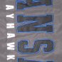 NEW KANSAS JAYHAWKS JACKET SMALL S SM KU GREY GRAY BLUE FULL ZIP UP NWT