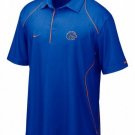 NIKE FIT DRY DRI BOISE STATE BRONCOS BSU COACHES POLO SHIRT XS NEW TOP NWT BLUE