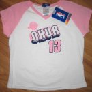 UTAH JAZZ T SHIRT CAP SLEEVE M YOUTH OKUR MEDIUM NEW