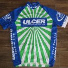 BLACKBOTTOMS CYCLEWEAR UTAH LAKE ULCER CENTURY RIDE Men's Cycling Jersey SZ M