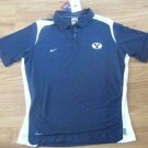 NIKE FIT DRY DRI BYU COUGARS WOMENS POLO SHIRT XL 16 18