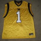 NIKE SWINGMAN MICHIGAN WOLVERINES #1 GO BLUE JERSEY XL