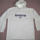 WASHINGTON HUSKIES HOODED SWEATSHIRT FOOTBALL NCAA LARGE LG L