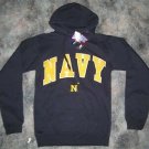 NEW NAVY MIDSHIP MEN HOODED SWEATSHIRT SMALL HOODIE NWT S SM