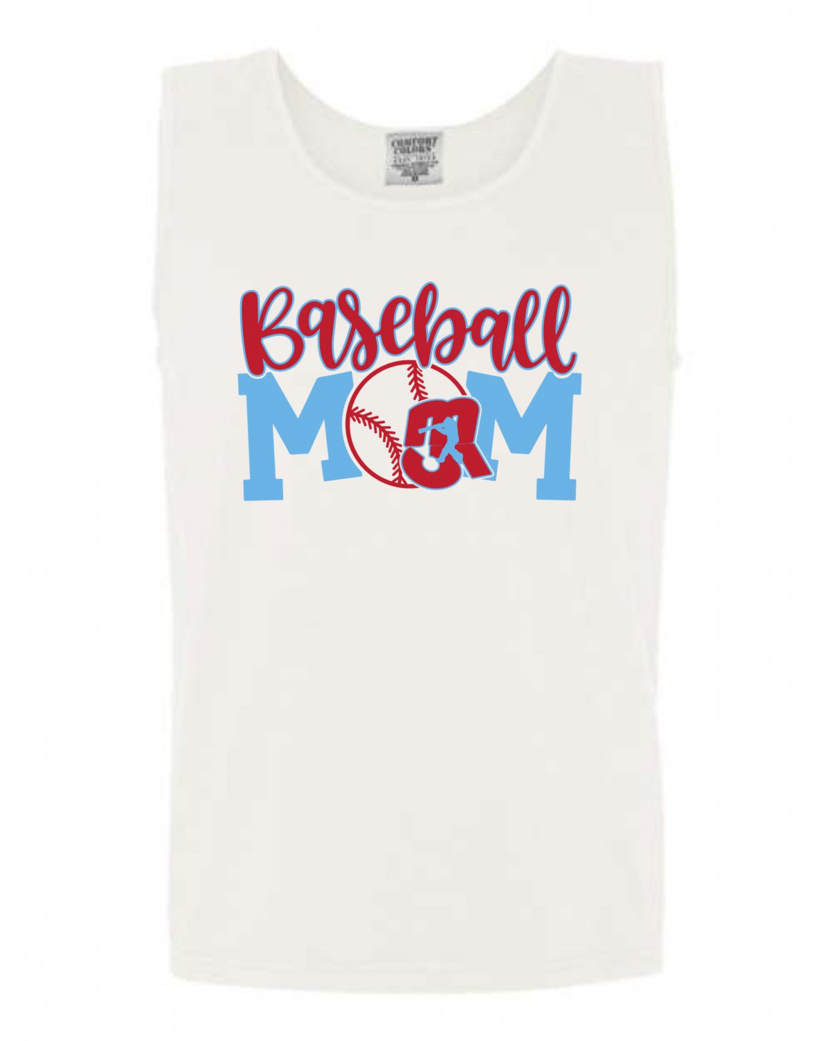 A3XL- TANK BASEBALL MOM