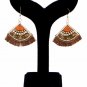 Handmade Artificial Earrings Cathay Spice And Gardenia Color