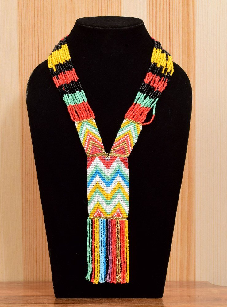 Handmade Artificial Necklace Multi Color