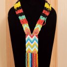 Handmade Artificial Necklace Multi Color