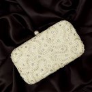 Embroidery Clutch Pristine Color