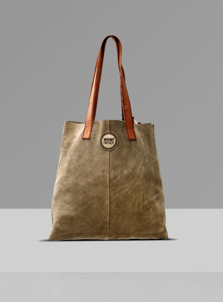Leather Bag Eucalyptus Color