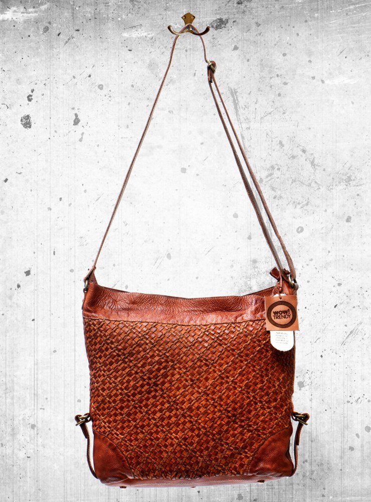 Leather Bag Cinnamon Stick Color