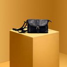 Leather Bag Pirate Black Color
