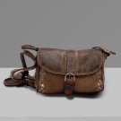 Leather Bag Raw Umber Color