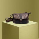 Leather Bag Bitter Chocolate Color