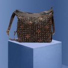 Leather Bag Rum Raisin Color