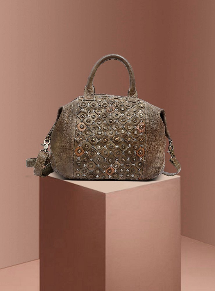 Leather Bag Butternut Color