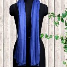 Viscose Stole Nautical Blue Color