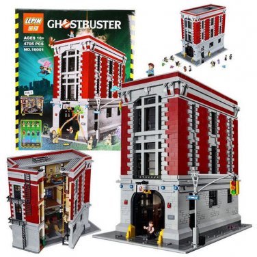 lepin ghostbusters firehouse