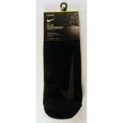 Nike Elite Lightweight Running Socks, Black w/ Reflectivity, Size 6 - 7.5 NEW