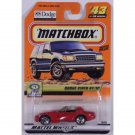 Matchbox 2000 #43 Dodge Viper RT/10, Red w/ Black, Show Cars