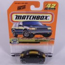 Matchbox 2000 #42 VW Concept 1, Black w/ Yellow Stripes, Show Cars, New Beetle