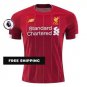 Sadio MANE #10 Liverpool Home 19/20 Men Soccer Jersey + EPL & WU Badges