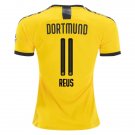 Marco REUS #11 Borussia Dortmund Home 19/20 Men Soccer Jersey + Bundesliga Patch