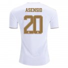 Marco ASENSIO #20 Real Madrid Home 19/20 Men Soccer Jersey + Laliga/WCC Badges