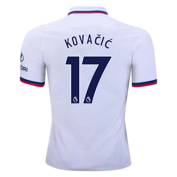 Mateo KOVACIC #17 Chelsea Away 19/20 Men Soccer Jersey + EPL & Hyundai Badges