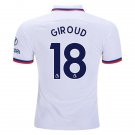 Olivier GIROUD #18 Chelsea Away 19/20 Men Soccer Jersey + EPL & Hyundai Badges