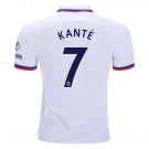 N'Golo KANTE #7 Chelsea Away 19/20 Men Soccer Jersey + EPL & Hyundai Badges