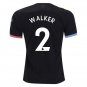 Kyle WALKER #2 Manchester City Away 19/20 Men Soccer Jersey + EPL & Nexen Badges