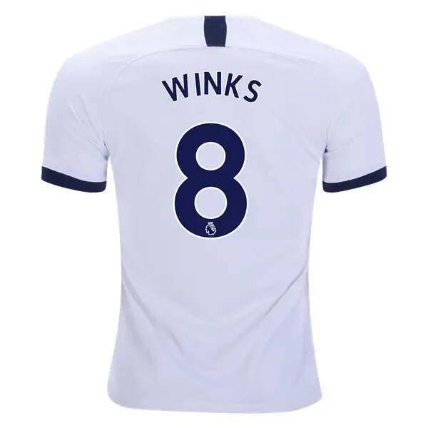 Harry WINKS #8 Tottenham Hotspur Home 19/20 Men Soccer Jersey + EPL Badges