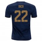 ISCO Alarcon #22 Real Madrid Away 19/20 Men Soccer Jersey + Laliga/WCC Badges