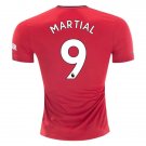 Anthony MARTIAL #9 Manchester United Home 19/20 Men Soccer Jersey + EPL & Kohler Badges