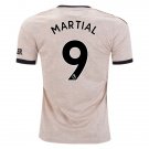 Anthony MARTIAL #9 Manchester United Away 19/20 Men Soccer Jersey + EPL & Kohler Badges