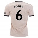 Paul POGBA #6 Manchester United Away 19/20 Men Soccer Jersey + EPL & Kohler Badges