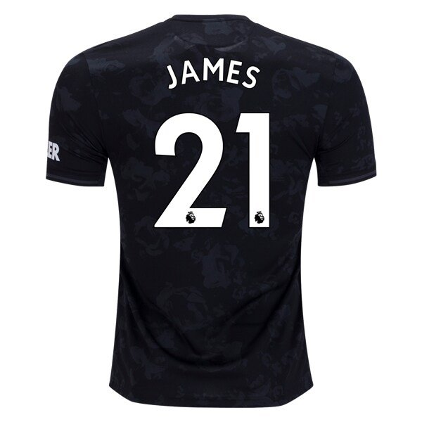 Daniel JAMES #21 Manchester United Third 18/19 Men Soccer Jersey + EPL & Kohler Badges