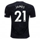 Daniel JAMES #21 Manchester United Third 18/19 Men Soccer Jersey + EPL & Kohler Badges