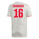 Juan CUADRADO #16 Juventus Away 19/20 Men Soccer Jersey + Serie A & Scudetto Badges