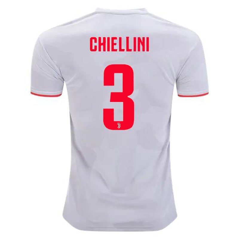 Giorgio CHIELLINI #3 Juventus Away 19/20 Men Soccer Jersey + Serie A & Scudetto Badges