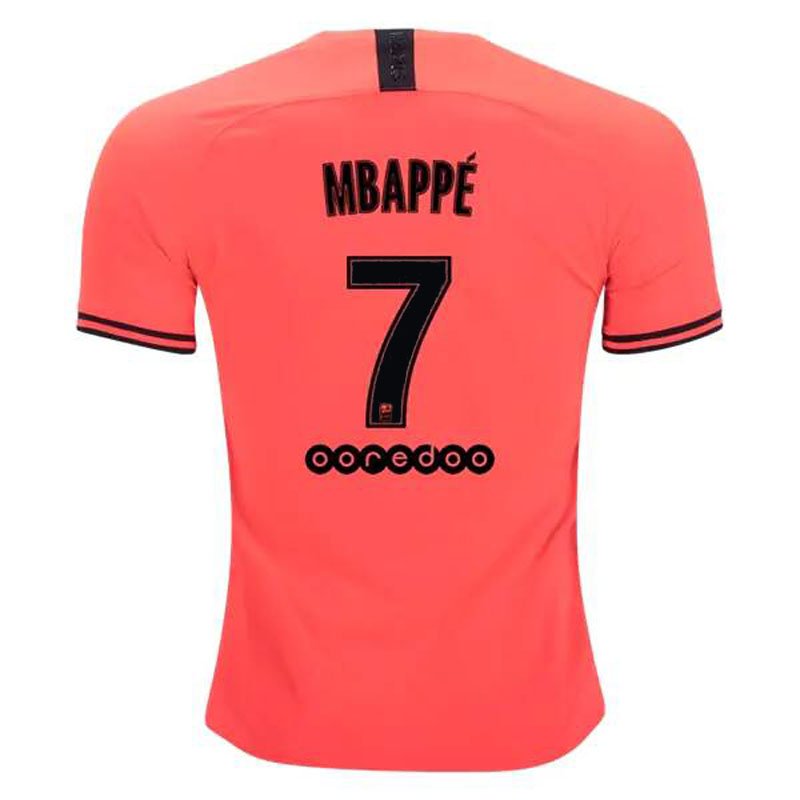 Kylian MBAPPE #7 PSG Paris Saint Germain Away 19/20 Men Soccer Jersey ...