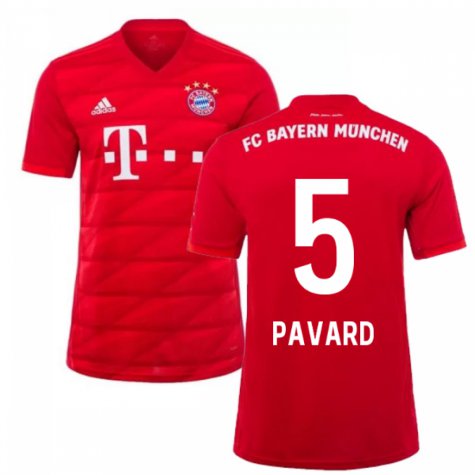 Benjamin PAVARD #5 Bayern Munchen Home 19/20 Men Soccer Jersey