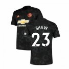 Luke SHAW #23 Manchester United Third 19/20 Men Soccer Jersey + EPL & Kohler Badges
