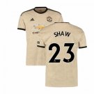 Luke SHAW #23 Manchester United Away 19/20 Men Soccer Jersey + EPL & Kohler Badges
